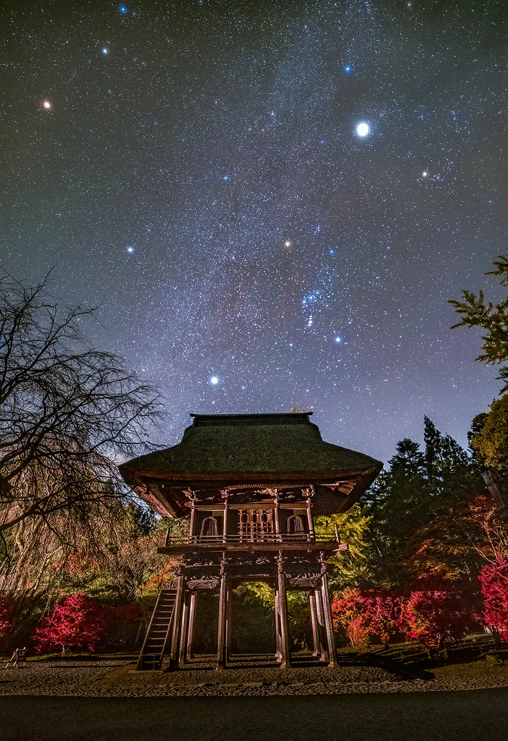 大町 霊松晩鐘