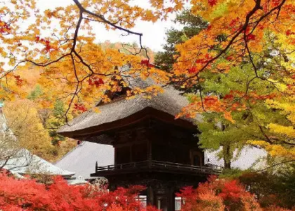 大町 霊松晩鐘